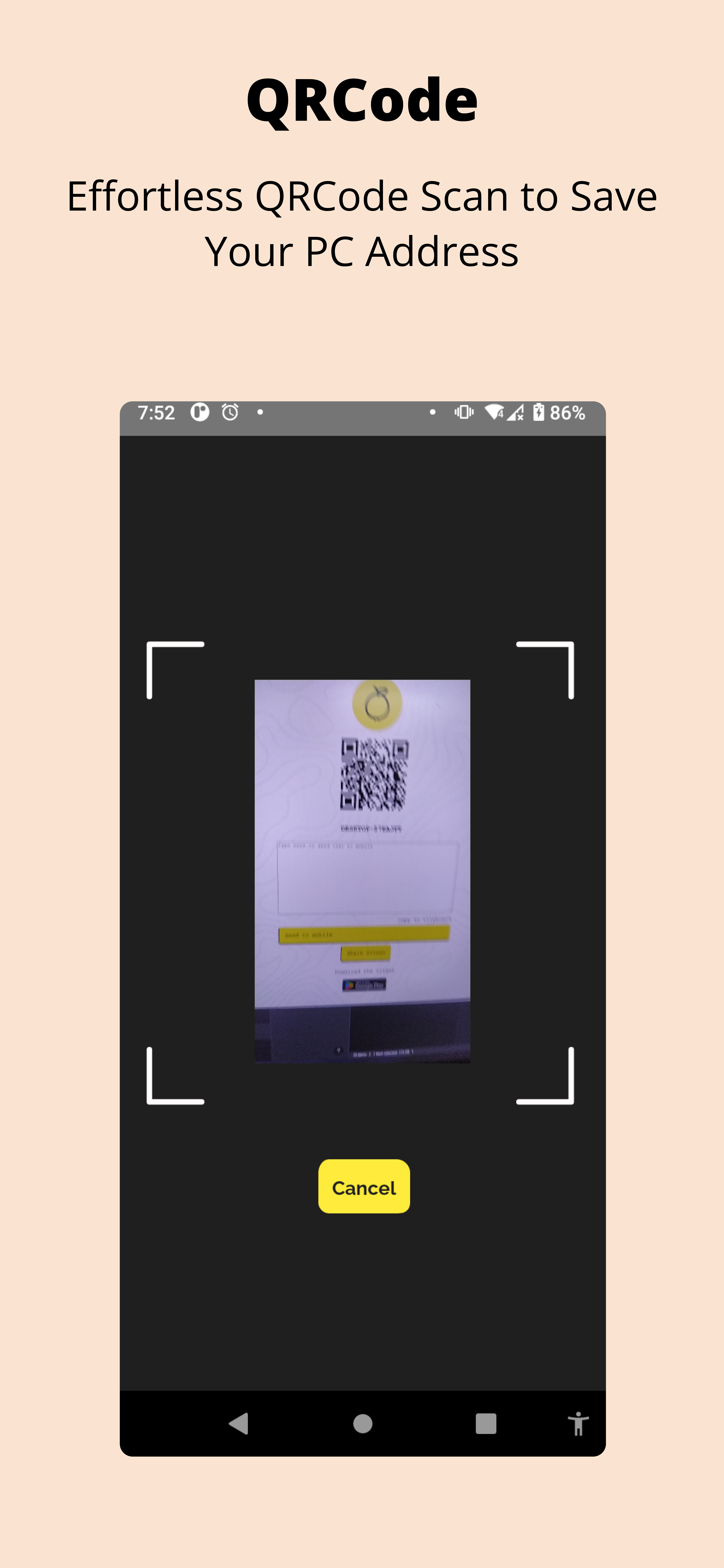 QRCode scan